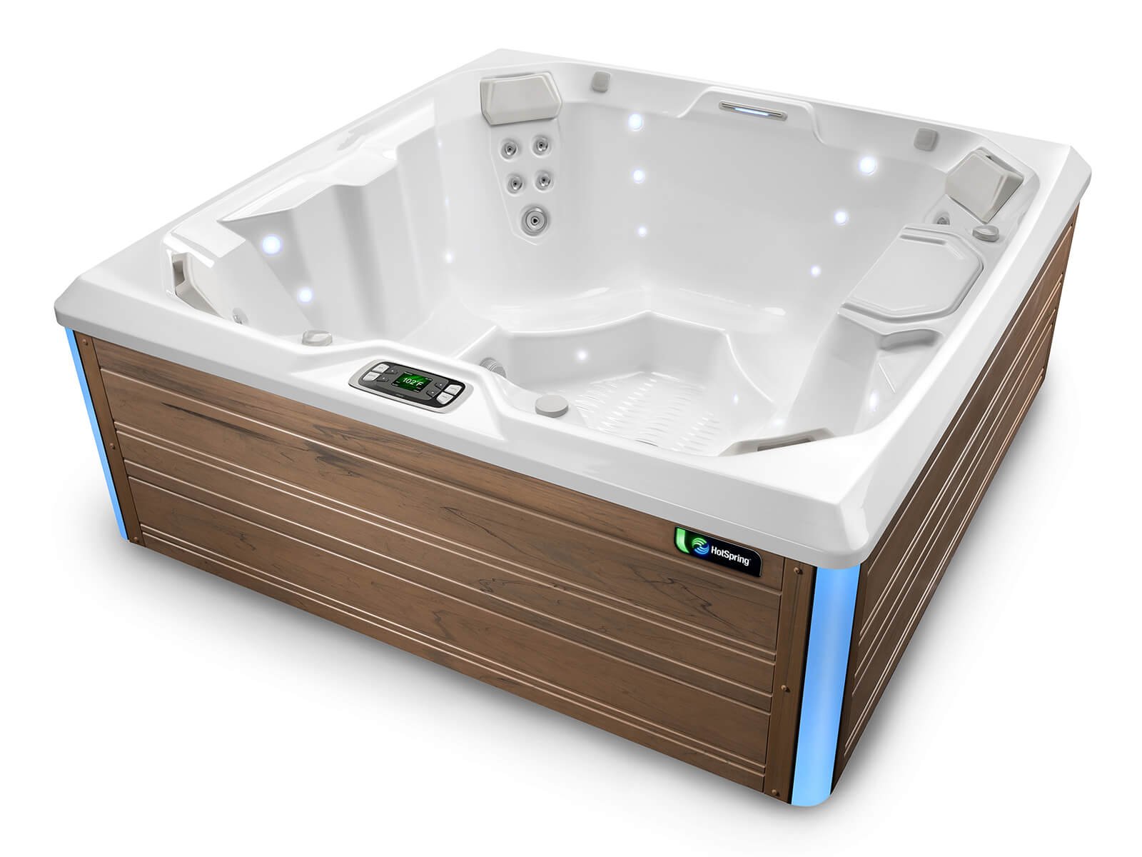 Beam hot tub