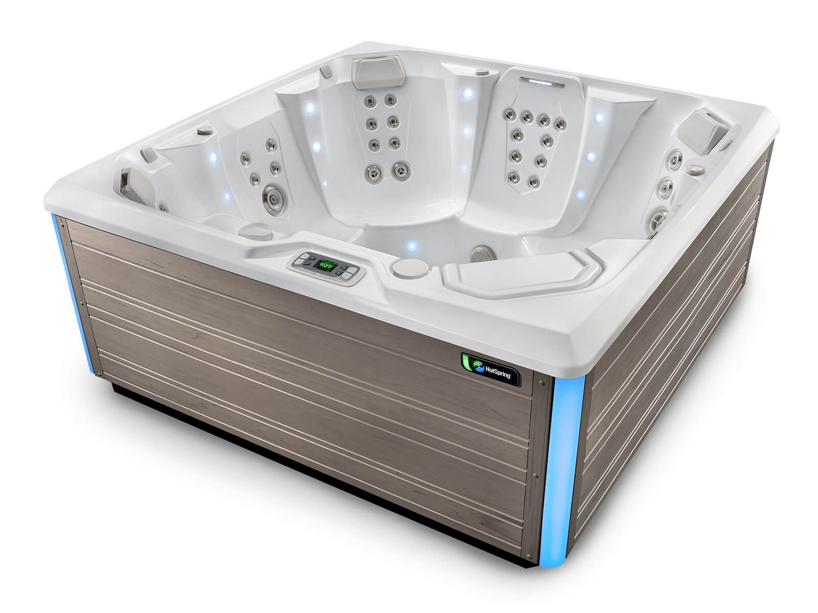 Flash hot tub